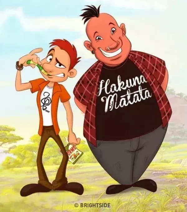 Timon et Pumba - Le Roi Lion