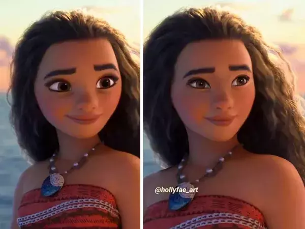 Vaiana - revue par l'artiste Holly Fae