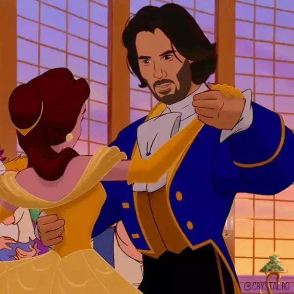 Keanu Reeves dans la peau de la Bête dans La Belle et la Bête