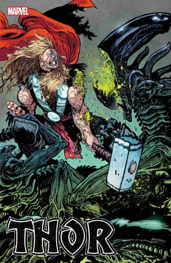 Le fils d'Odin contre Alien