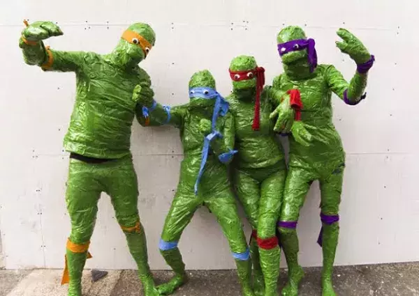 Les Tortues Ninja au bout du rouleau (de scotch) 