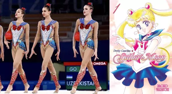 Des tenues inspirées du manga 'Sailor Moon'