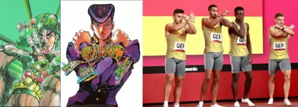 Pose de Jojo Bizzare Adventure