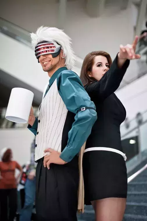 Mia Fey et Godot