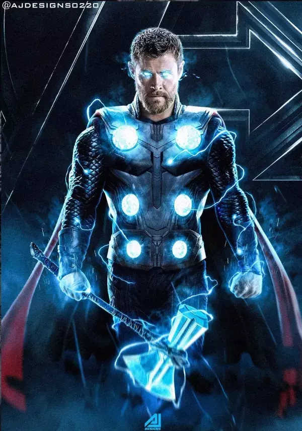 Numéro 1 : Thor (incarné par Chris Hemsworth)                         