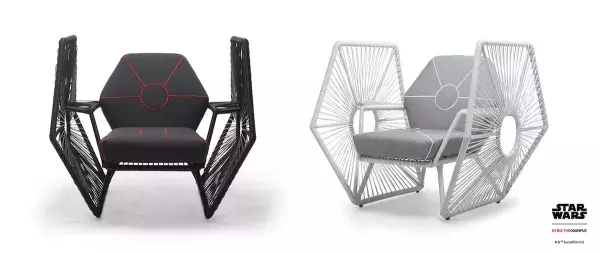 STARWARS : Fauteuil de combat noir 